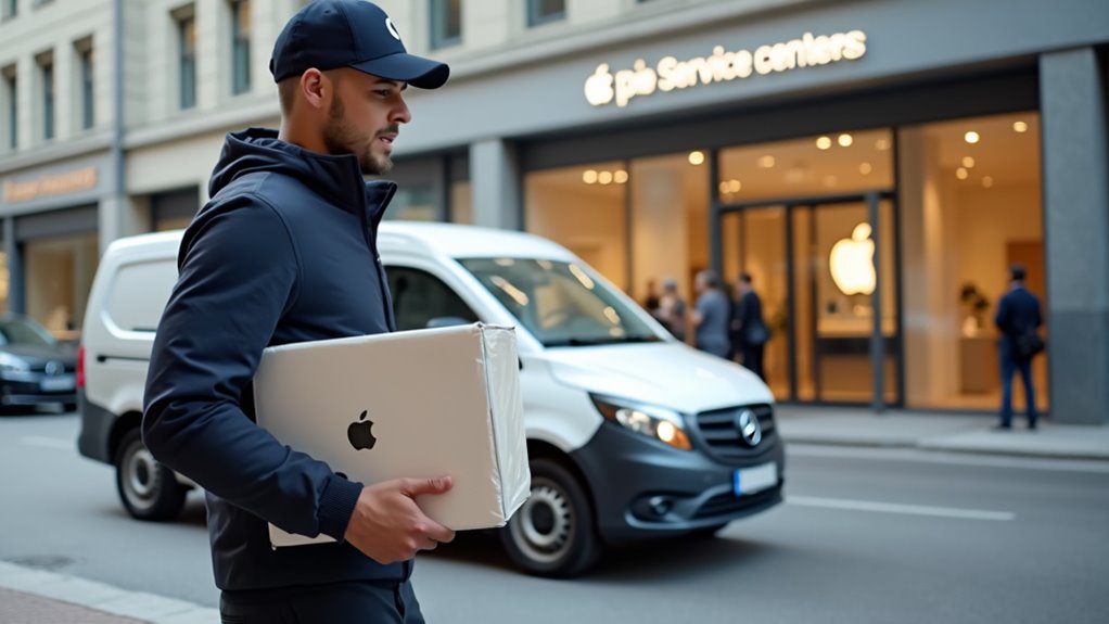 door to door apple device shipping