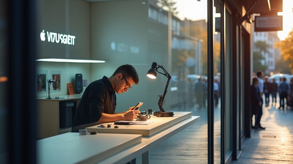 naprawa iPhone'a w centrum miasta