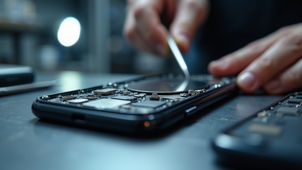 naprawa iPhone X z precyzją