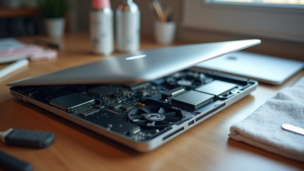 koszty czyszczenia MacBooka różnią się