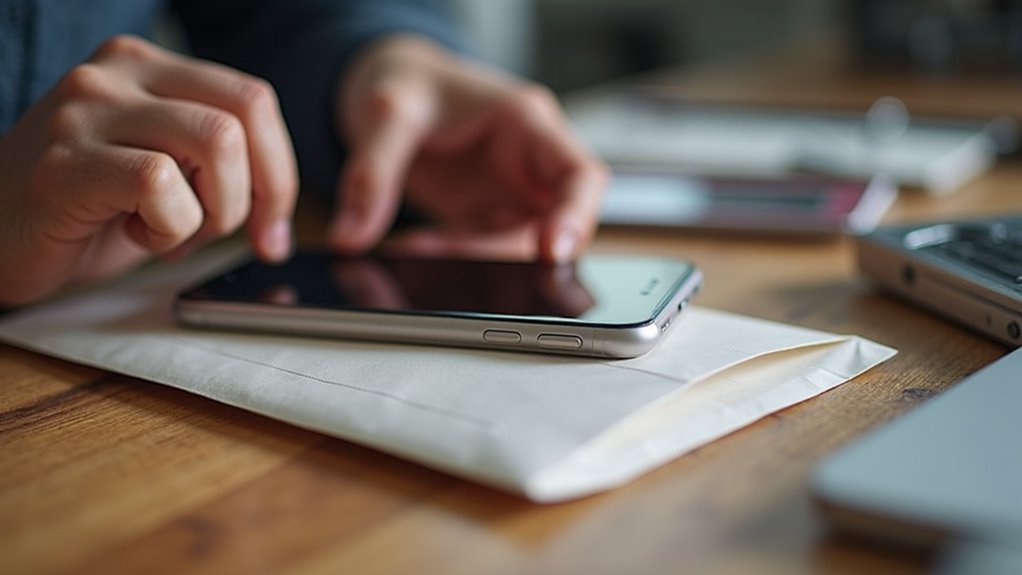 proces naprawy iPhone’a przez wysyłkę