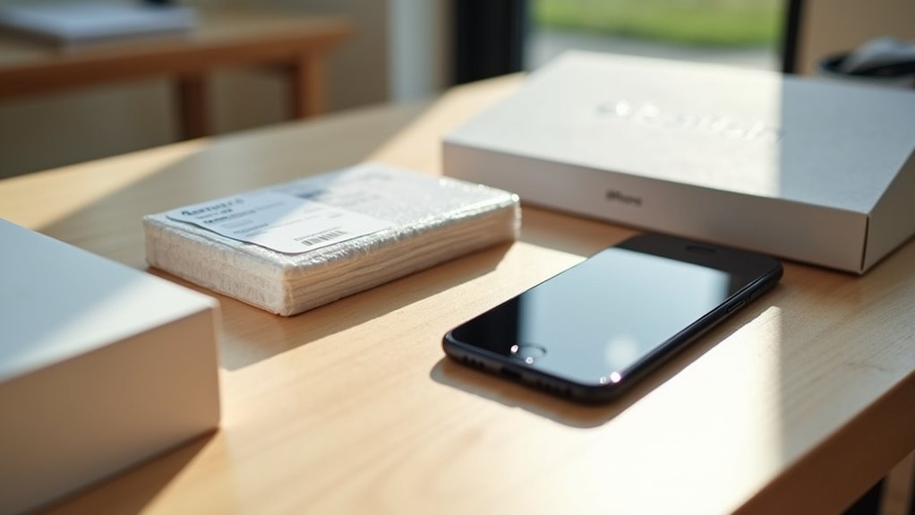 proces naprawy iPhone'a przez przesyłkę