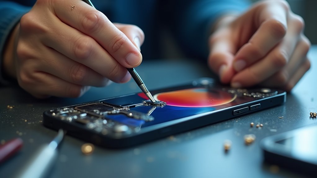 wysokiej jakości naprawa wyświetlacza i aparatu iPhone