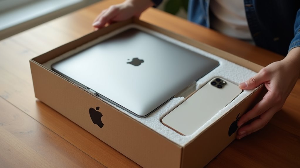 wysłać urządzenie Apple bezpiecznie