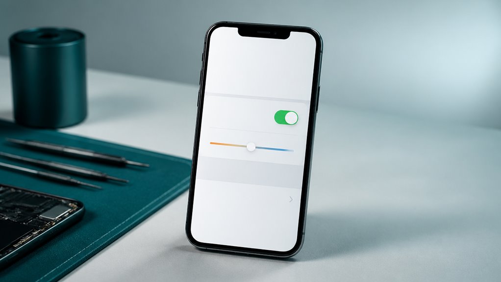 sprawdź True Tone na wyświetlaczu iPhone'a