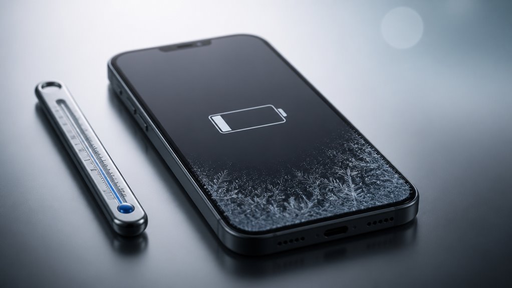 zimna pogoda wyczerpuje baterię iPhone'a postrzeganie