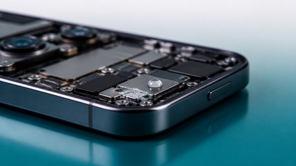 wczesne wskaźniki uszkodzenia wilgoci w iPhone