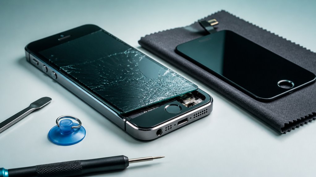 podsumowanie kosztów naprawy ekranu iPhone