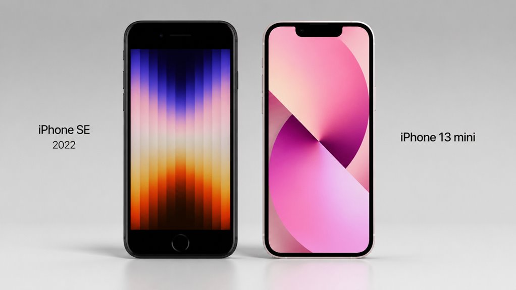 iPhone SE 2022 vs 13 mini