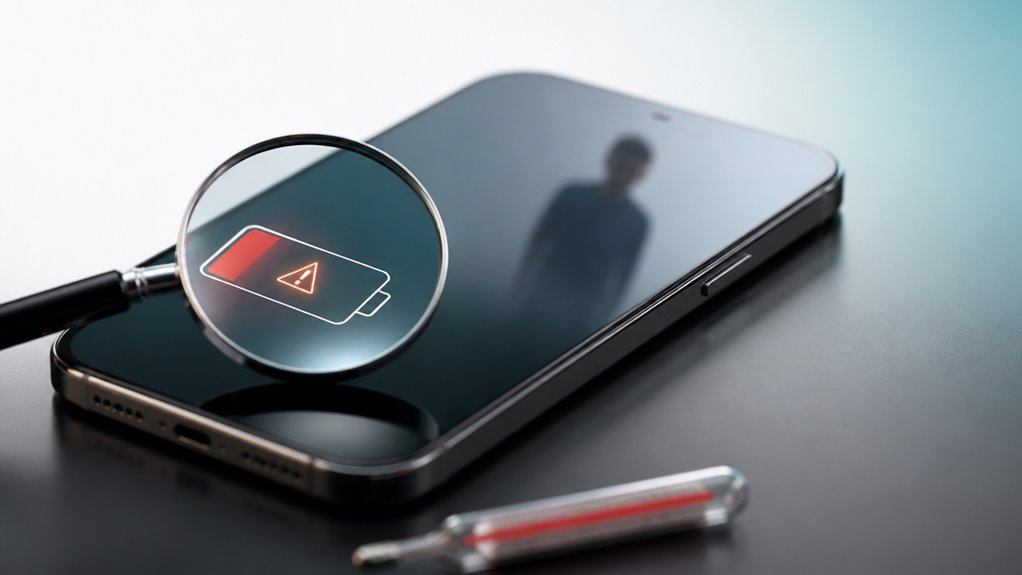 oznaki oprogramowania szpiegującego na danych wydajności baterii iPhone'a