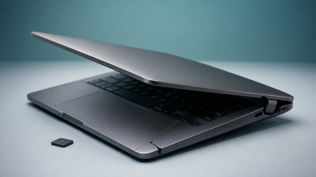 lista kontrolna widocznych uszkodzeń fizycznych dla bezpieczeństwa macbooka