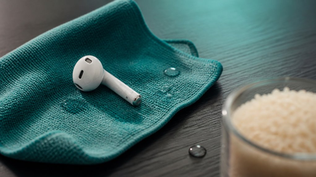 co robić, jeśli airpods zostały zalane wodą